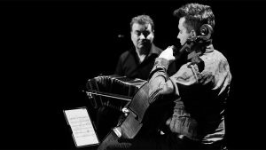 Photos from the concert Stradivatango featuring Denis Plante and Stéphane Tétreault, presented by the CAMMAC Music Centre on June 28, 2026, in collaboration with La Route des concerts