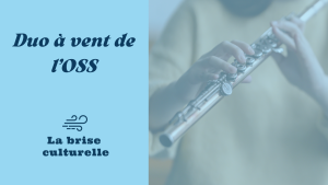 Photo du Duo à vent de l'OSS, présenté par l’Orchestre symphonique de Sherbrooke le dimanche 16 août 2026 sur La Route des concerts.
