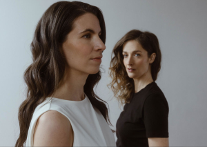 Vanessa Marcoux and Marie-Christine Poirier, of Duo Cordelia, in profile portrait